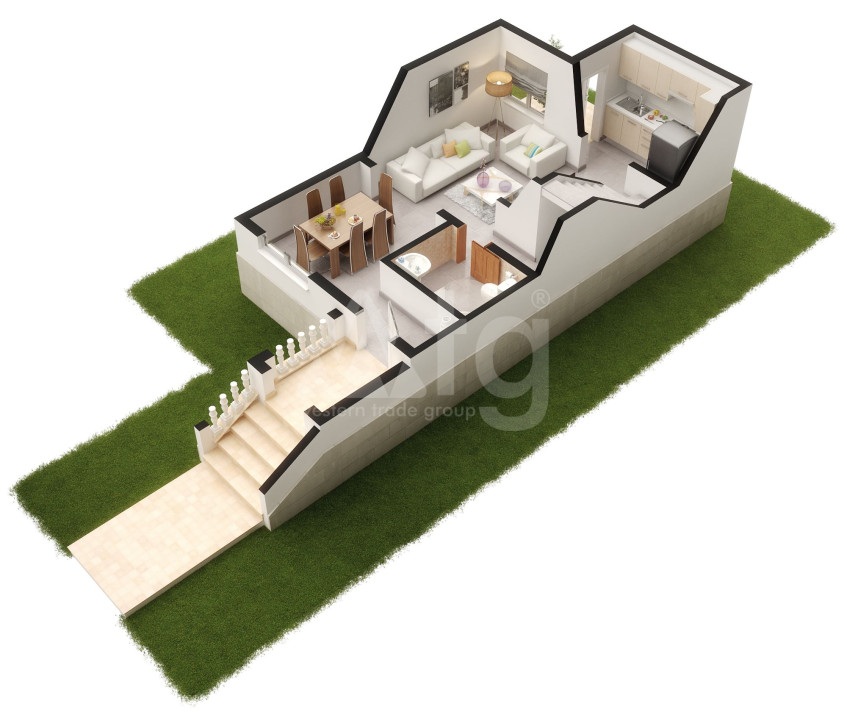 2 bedroom Duplex in Balsicas - US117397 - 21