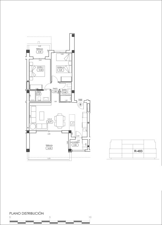 2 bedroom Apartment in Villamartin  - TRI114874 - 50