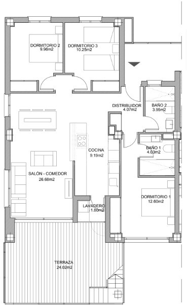 Appartement de 2 chambres à Villamartin - VD7901 - 20