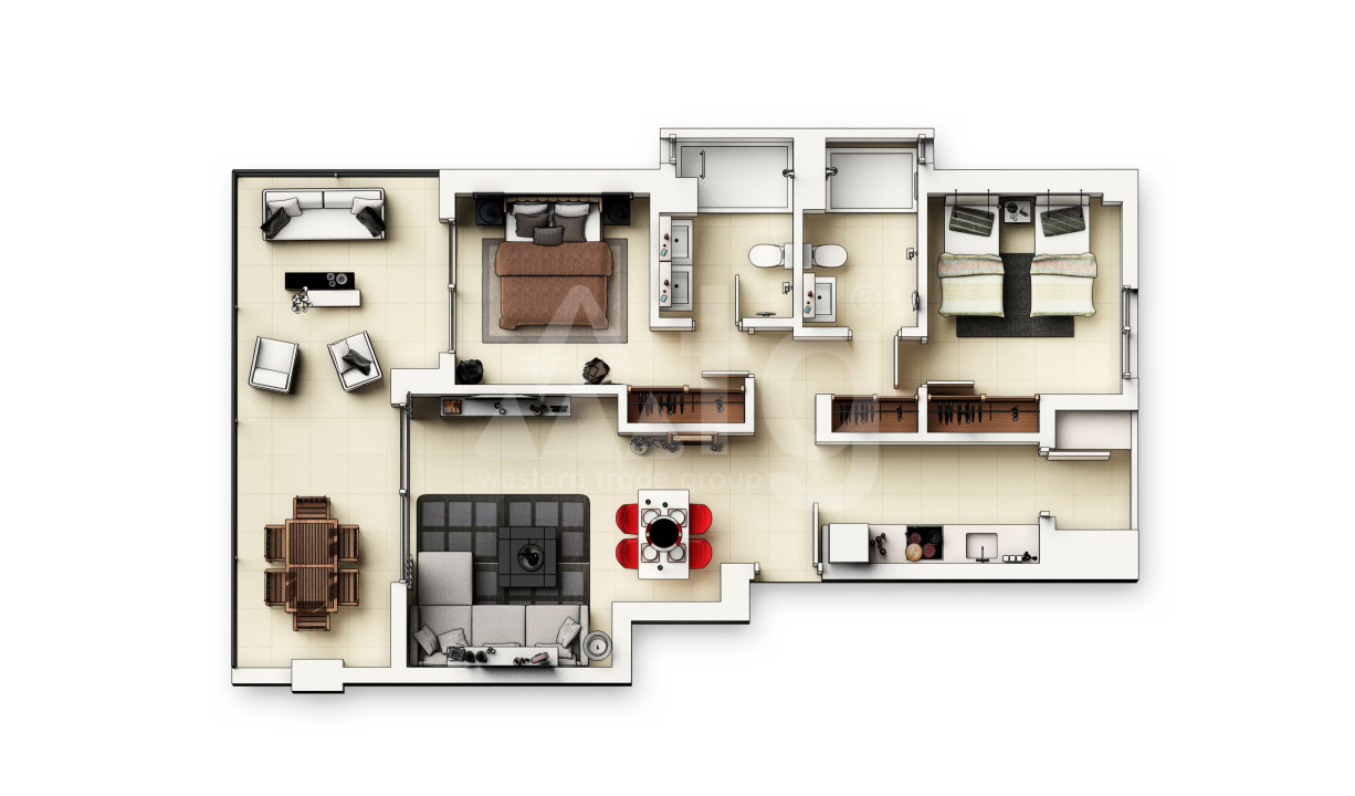 Appartement de 3 chambres à Punta Prima - GD113900 - 45