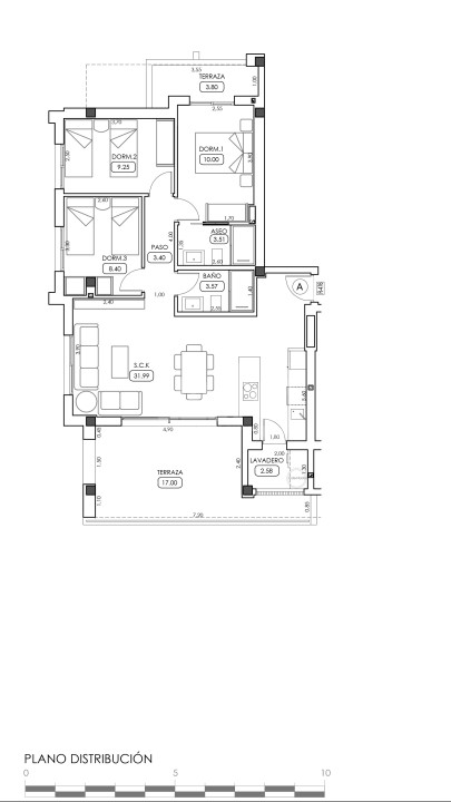 Appartement de 2 chambres à Villamartin - TRI114874 - 34