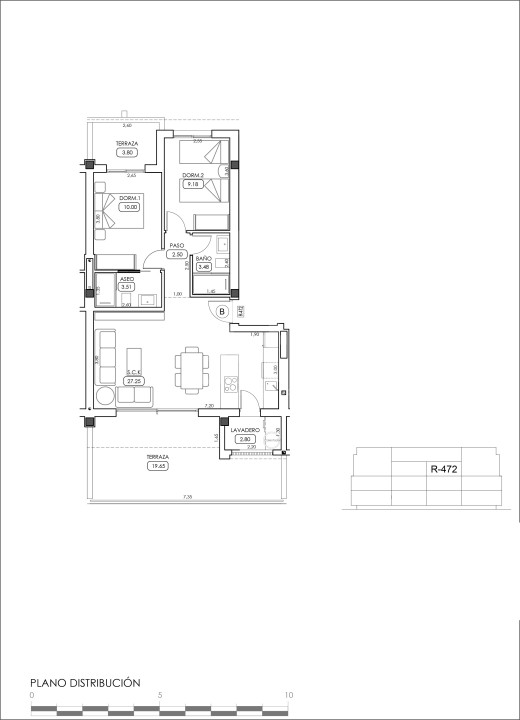 Appartement de 2 chambres à Villamartin - TRI114874 - 37