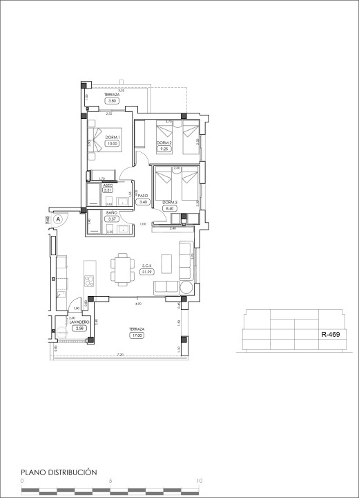Appartement de 2 chambres à Villamartin - TRI114874 - 43
