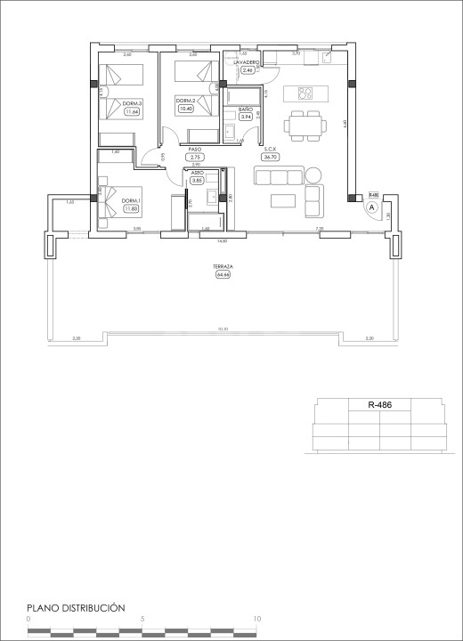 Appartement de 2 chambres à Villamartin - TRI114874 - 45