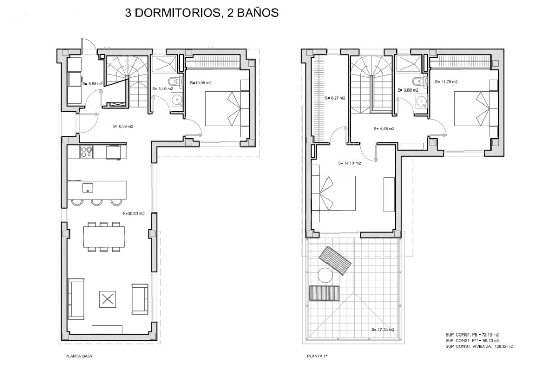 Nouvelle maison à San Javier, Costa Calida, Espagne - TN6477 - 14