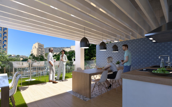 Apartamento de 2 habitaciones en Calpe - TSH61521 - 10