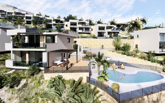 Vilă cu 4 dormitoare în Altea Hills - BLST42293 - 1