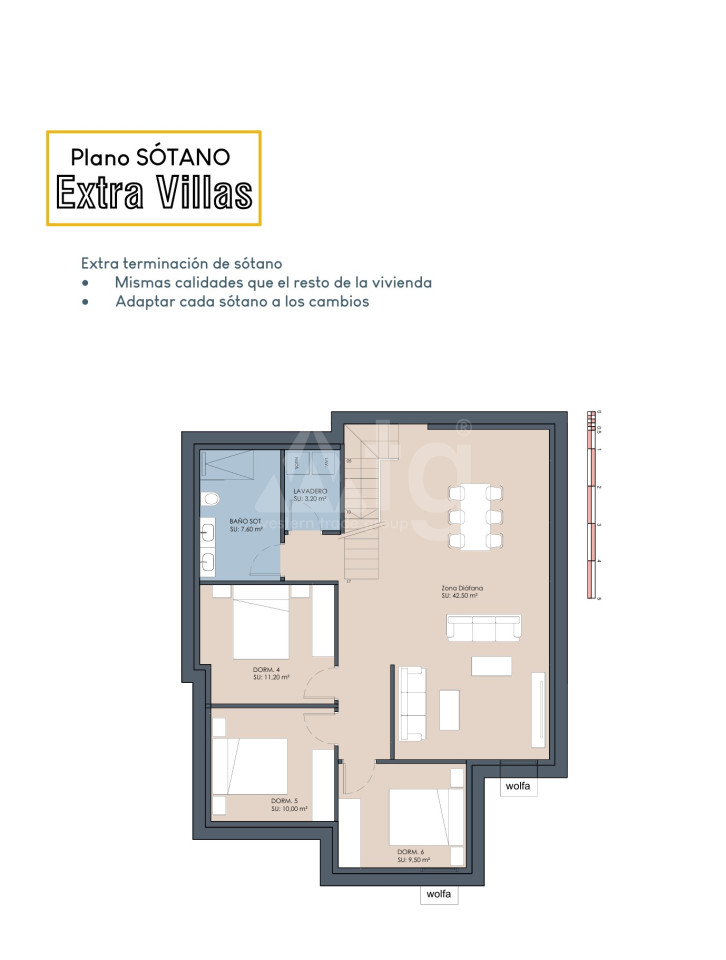 Villa de 3 habitaciones en Los Alcázares - GV108914 - Foto 2