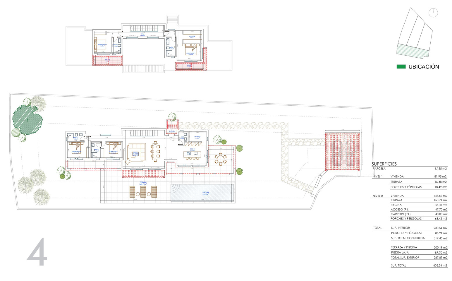 4 Schlafzimmer Villa in Moraira - MLC109207 - Foto 1