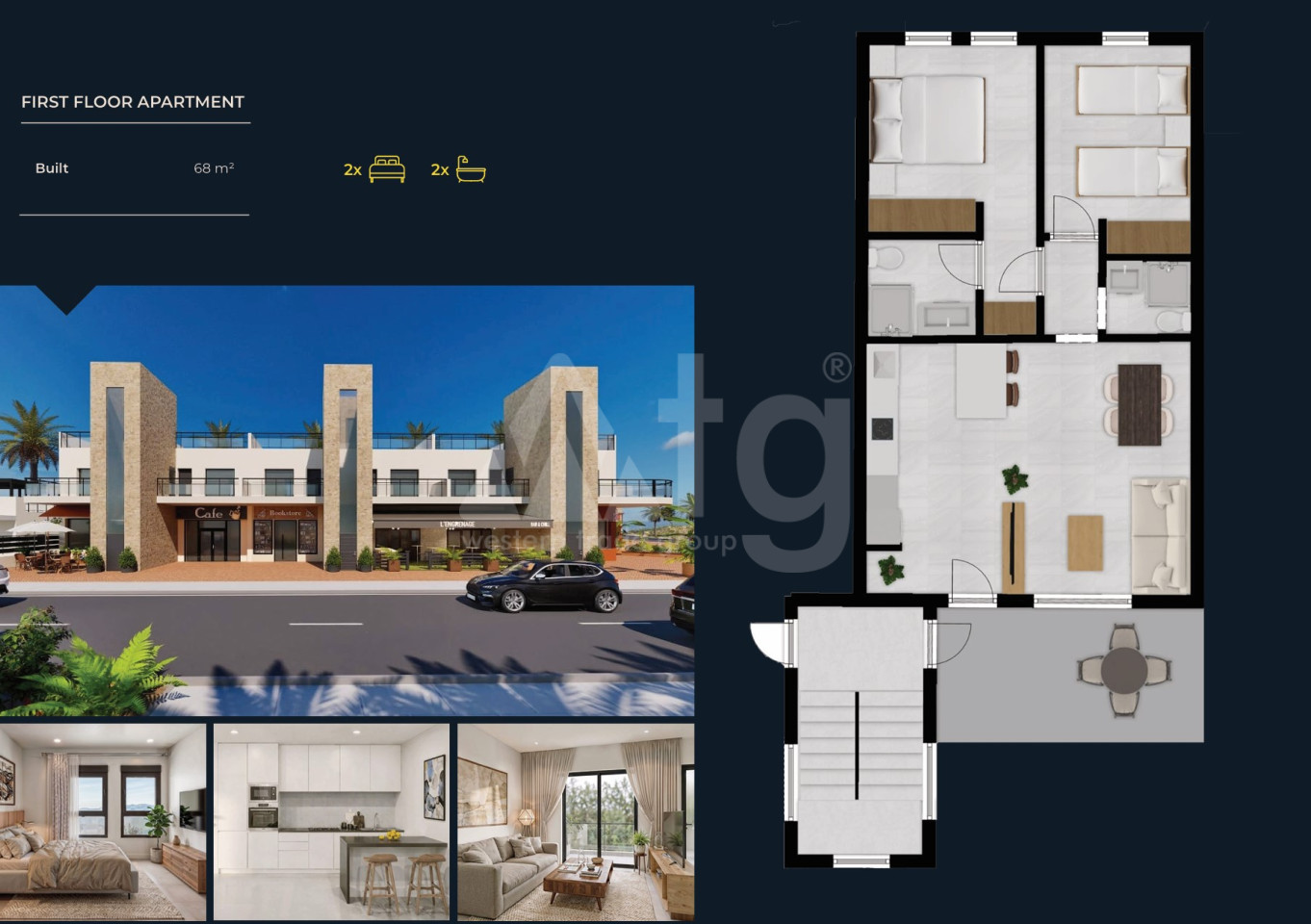 Ático de 2 habitaciones en La Pinilla - CCP154863 - Foto 1