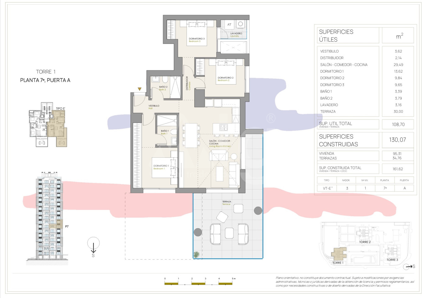3 bedroom Apartment in Calpe - CAM113064 - Photo 1