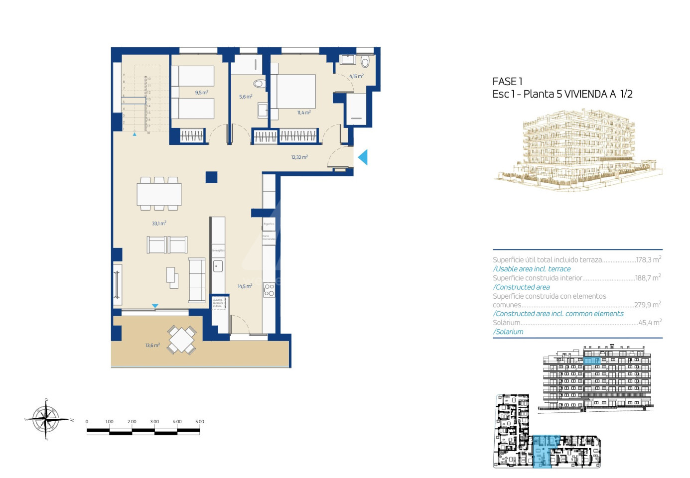 4 bedroom Penthouse in Villajoyosa - MPR117037 - Photo 1