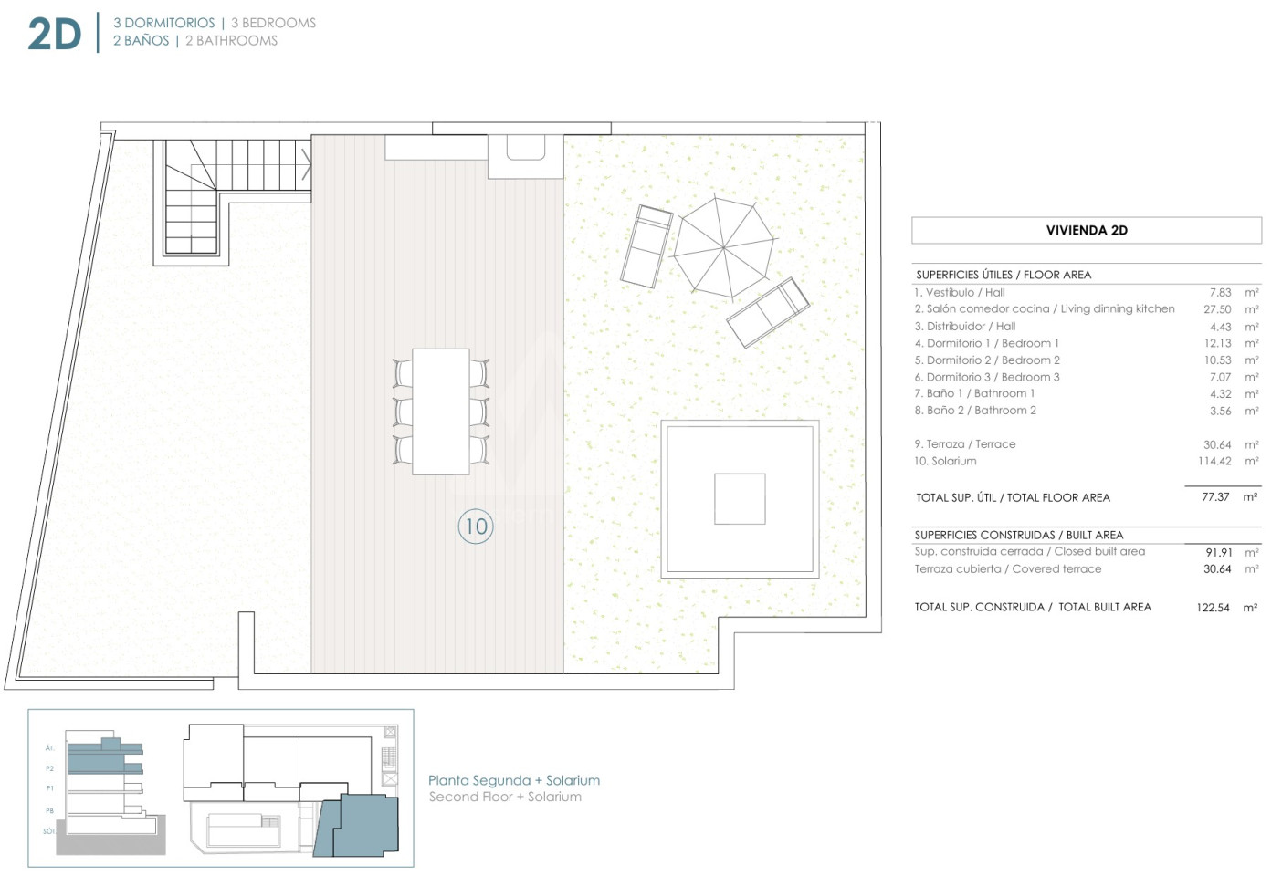 Ático de 3 habitaciones en Benijófar - PHA118029 - Foto 2