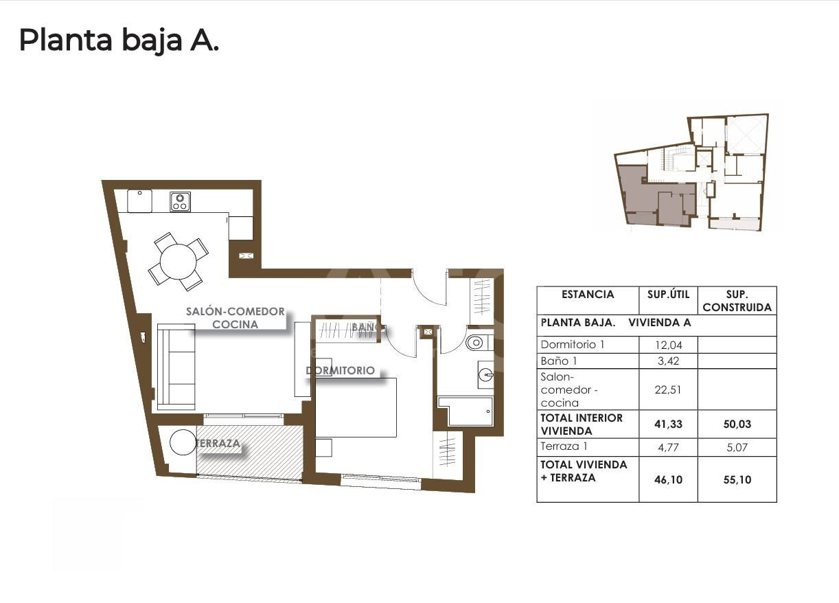 1 Schlafzimmer Appartement in Torrevieja - IM119829 - Foto 2