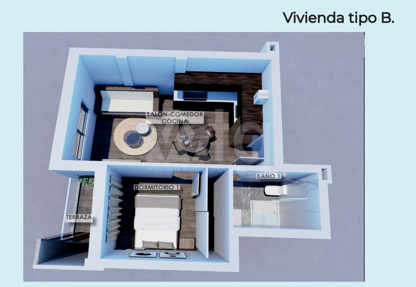 1 bedroom Apartment in Torrevieja - IM119842 - Photo 1