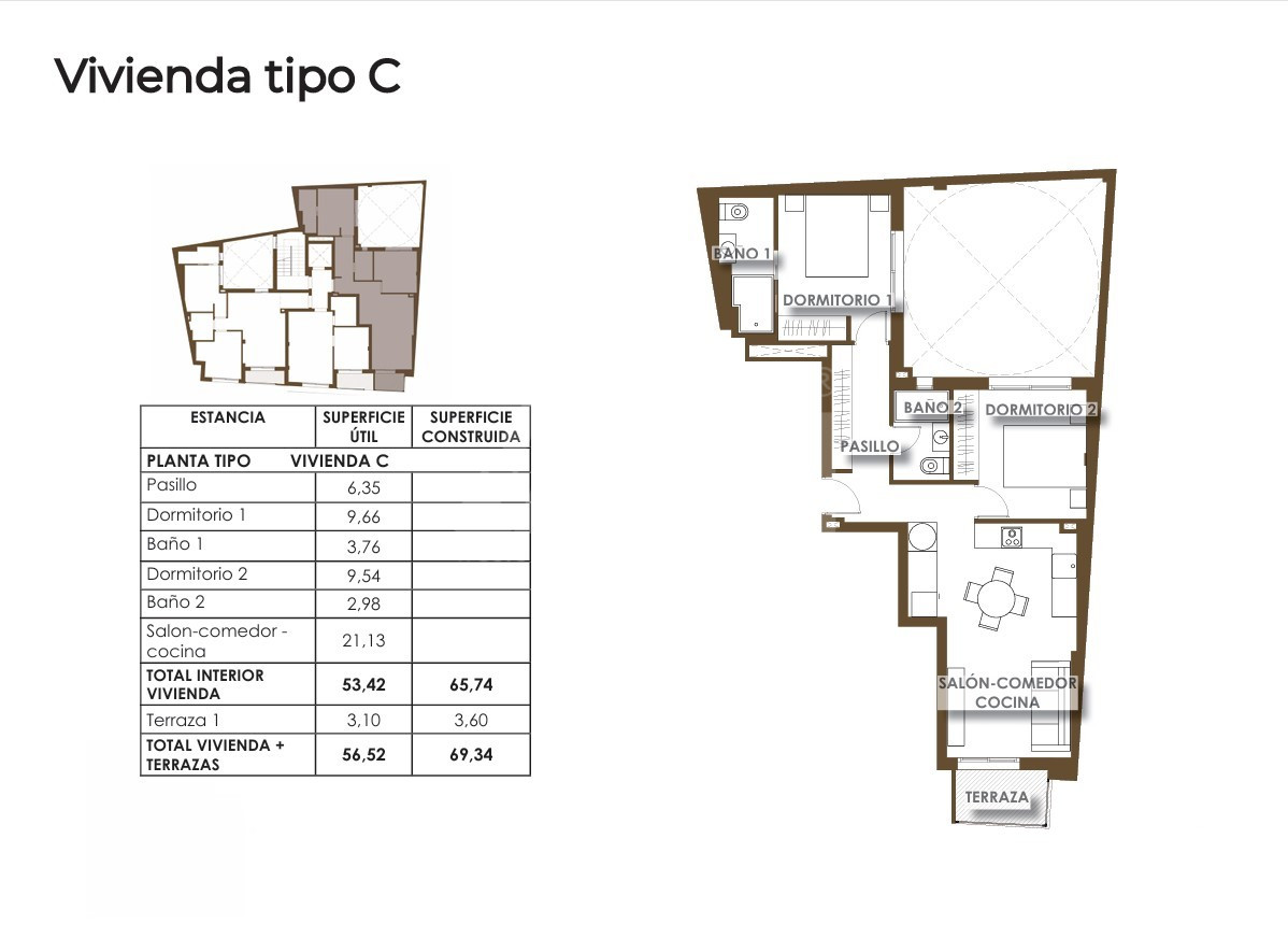 2 Schlafzimmer Appartement in Torrevieja - IM119843 - Foto 2