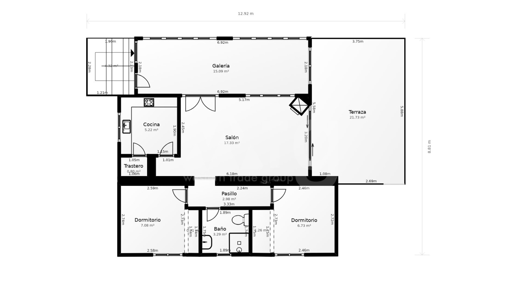 2 bedroom Villa in Calpe - BVS120687 - Photo 1