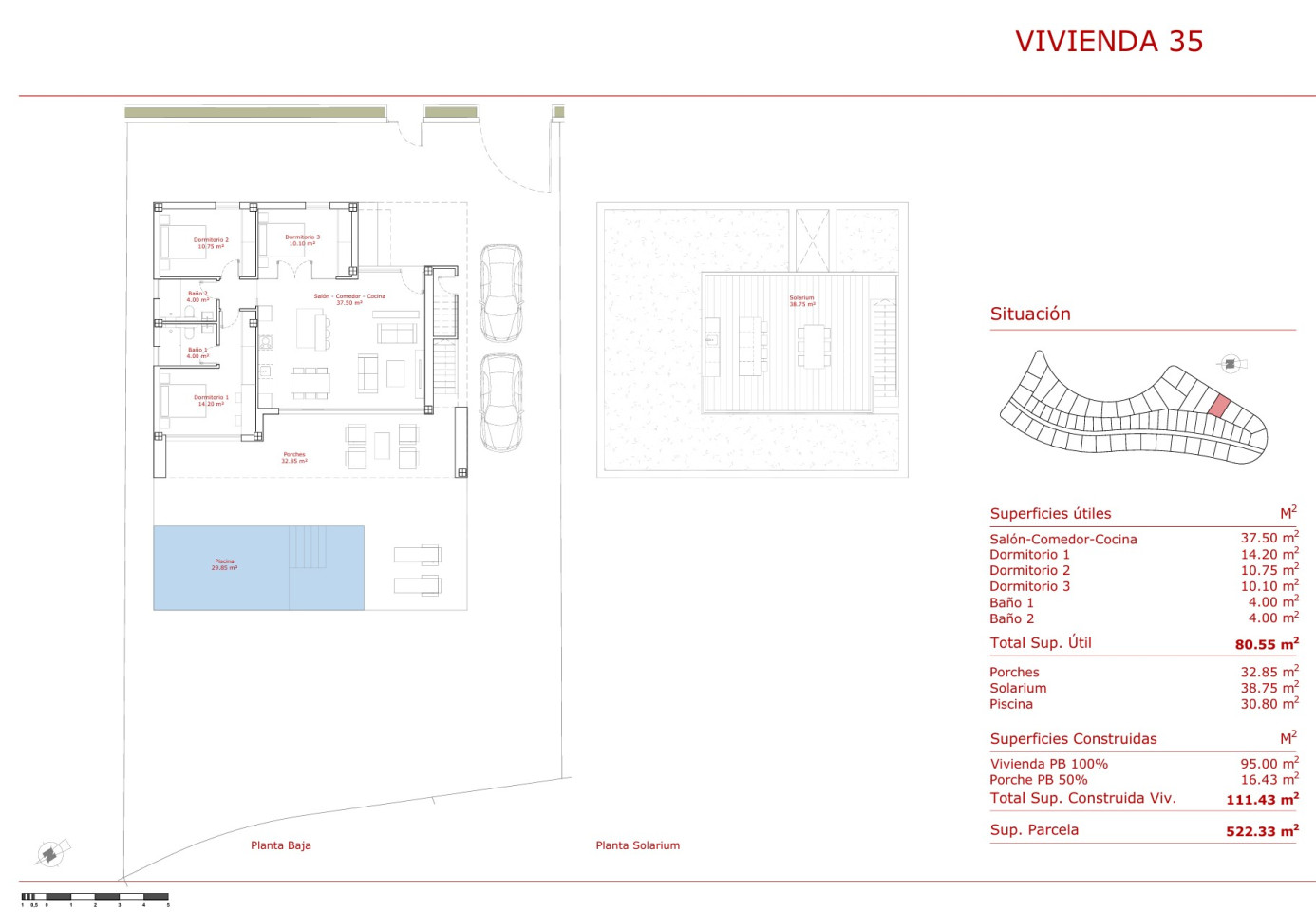 3 bedroom Villa in Fuente Alamo - ABL122141 - Photo 1