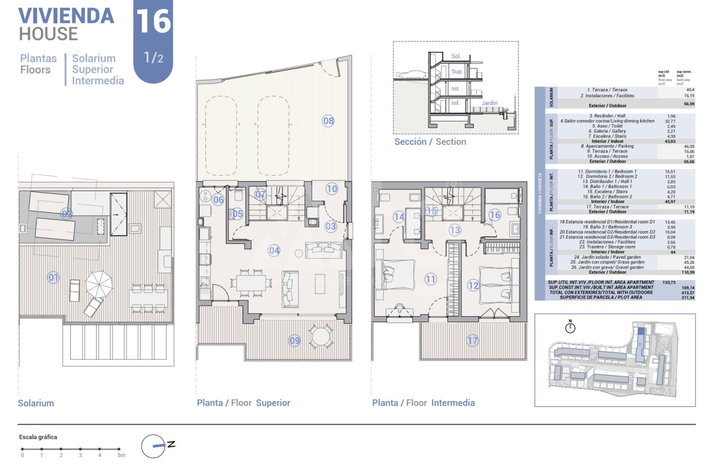 4 bedroom Townhouse in La Nucia - HS122376 - Photo 1
