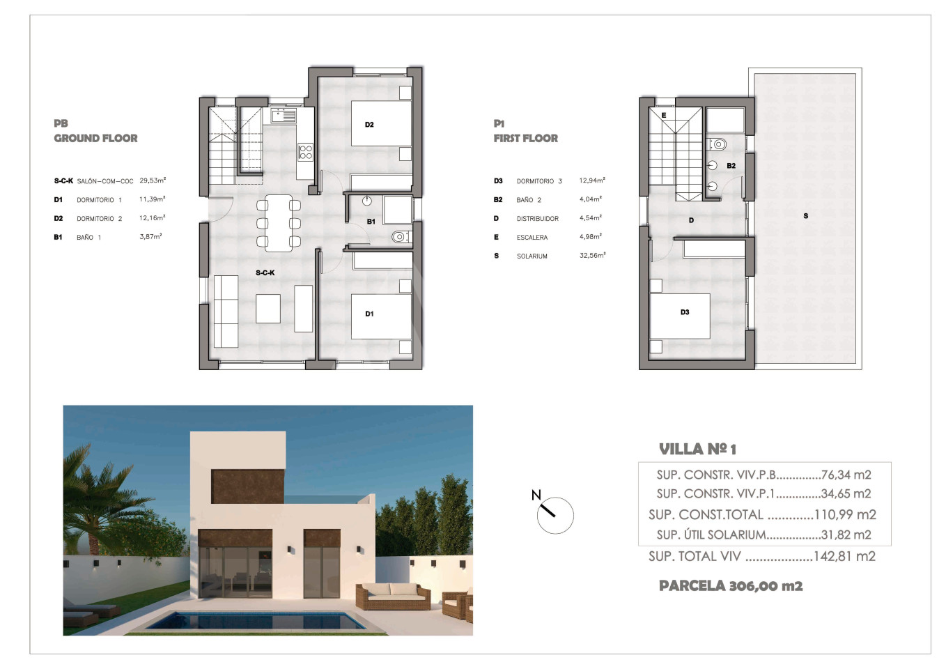 Villa de 3 chambres à Rojales - MT8486 - 3
