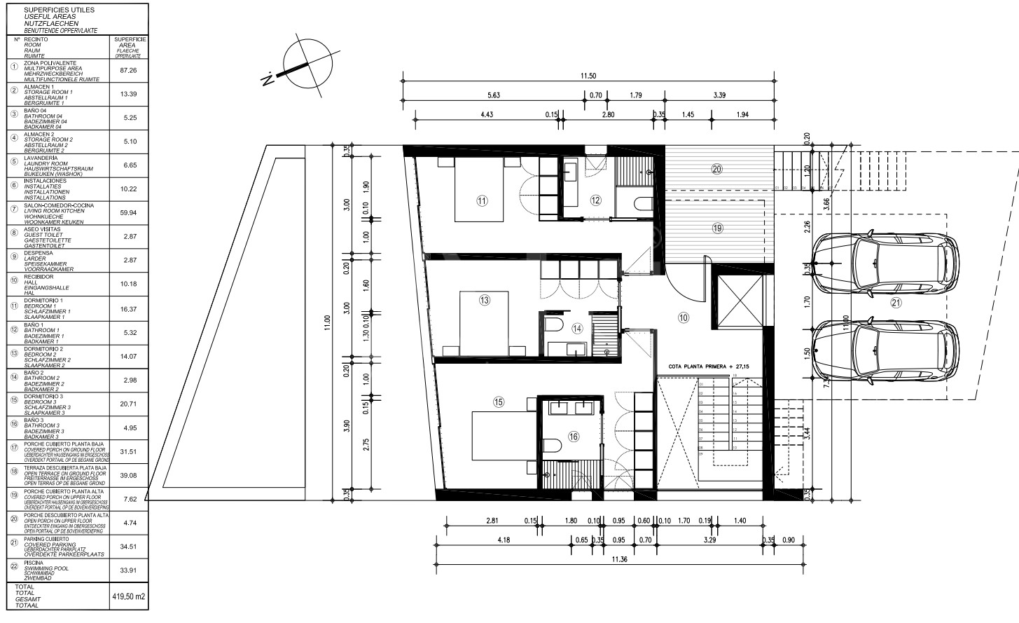 Villa de 3 habitaciones en Denia - CHG32511 - 1