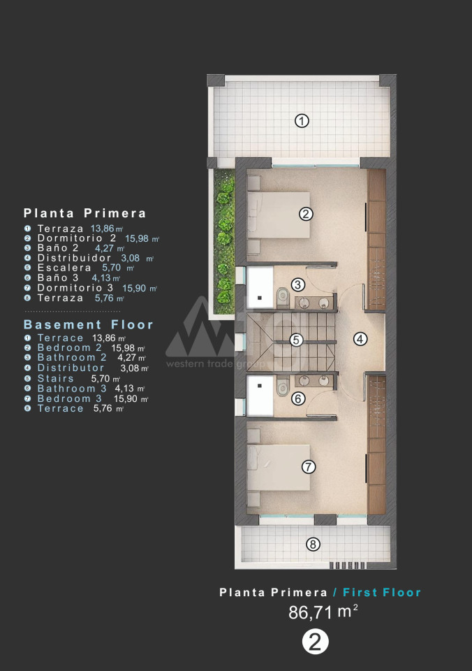Villa de 3 chambres à Villamartin - KR127550 - Photo 3