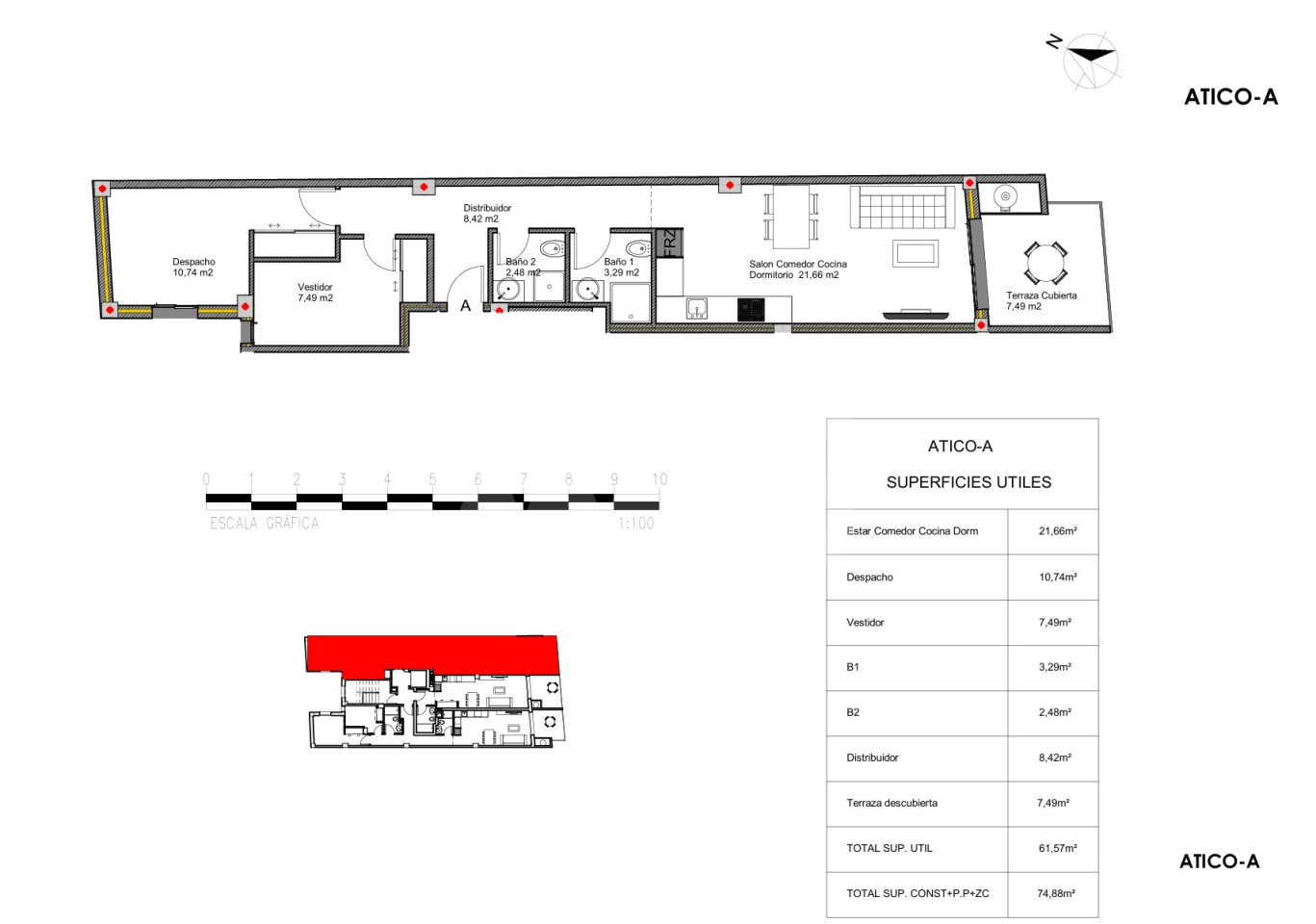 2 bedroom Penthouse in Torrevieja - TD127771 - Photo 1
