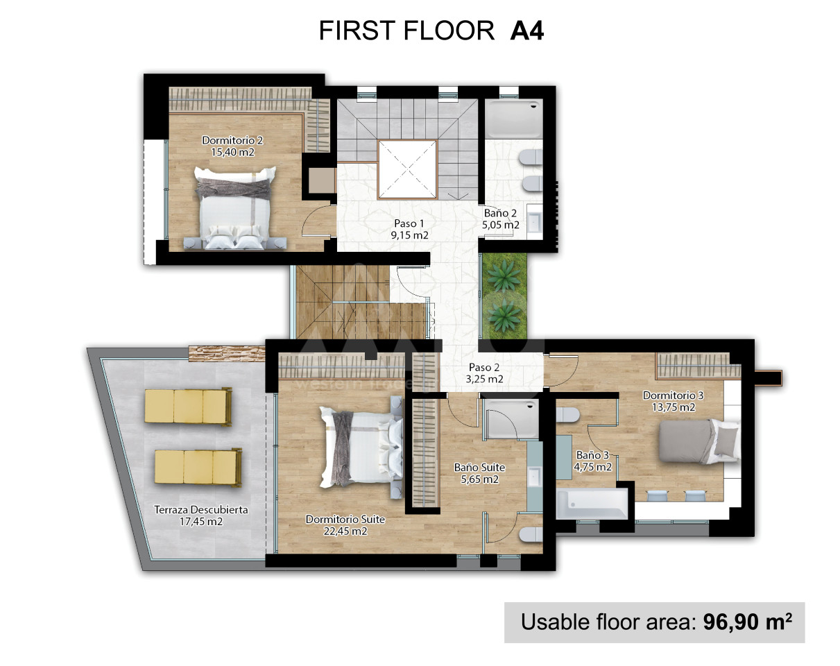 4 Schlafzimmer Villa in Benidorm - MPS130450 - Foto 3