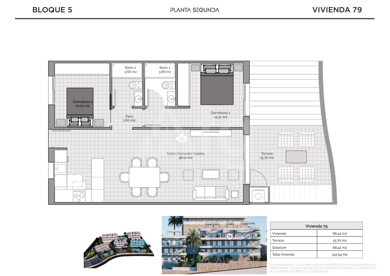 Penthouse   v Finestrat, 2 ložnice - IM130715 - Foto 1