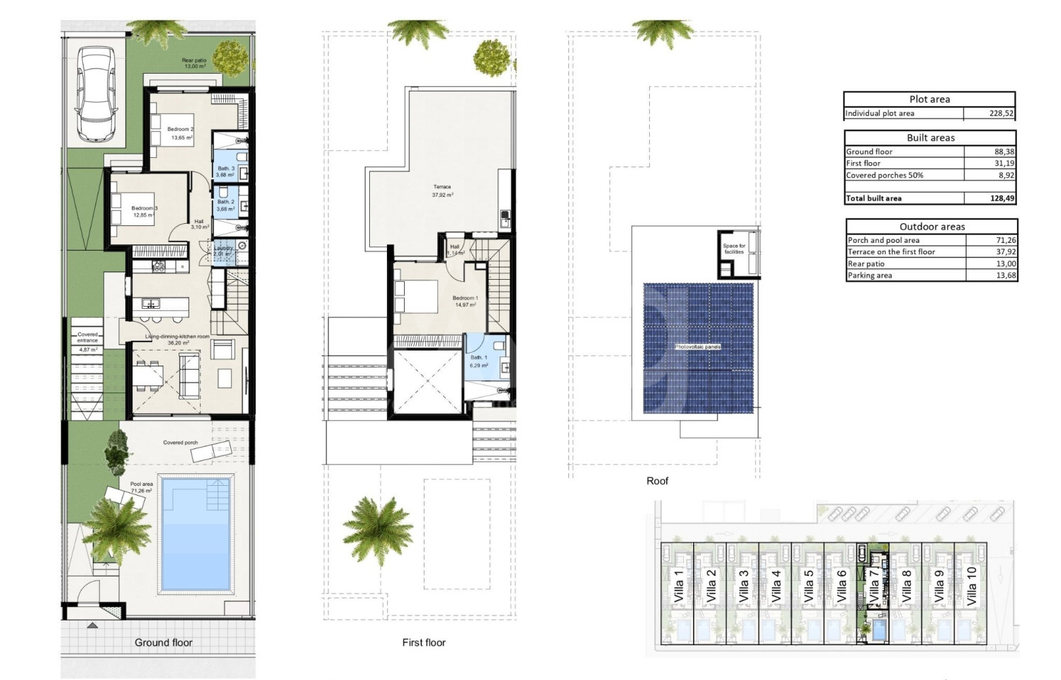 Villa de 3 habitaciones en Los Nietos - WD130755 - Foto 1