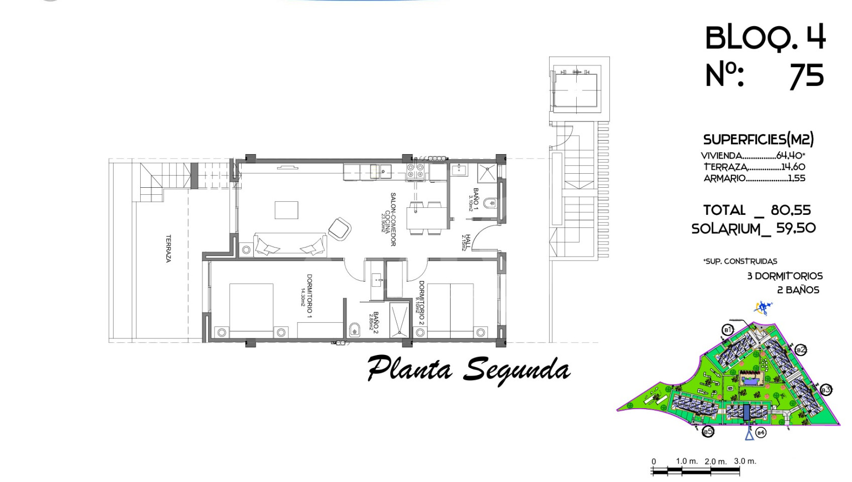 Penthouse de 2 chambres à Guardamar del Segura - CN132519 - Photo 1