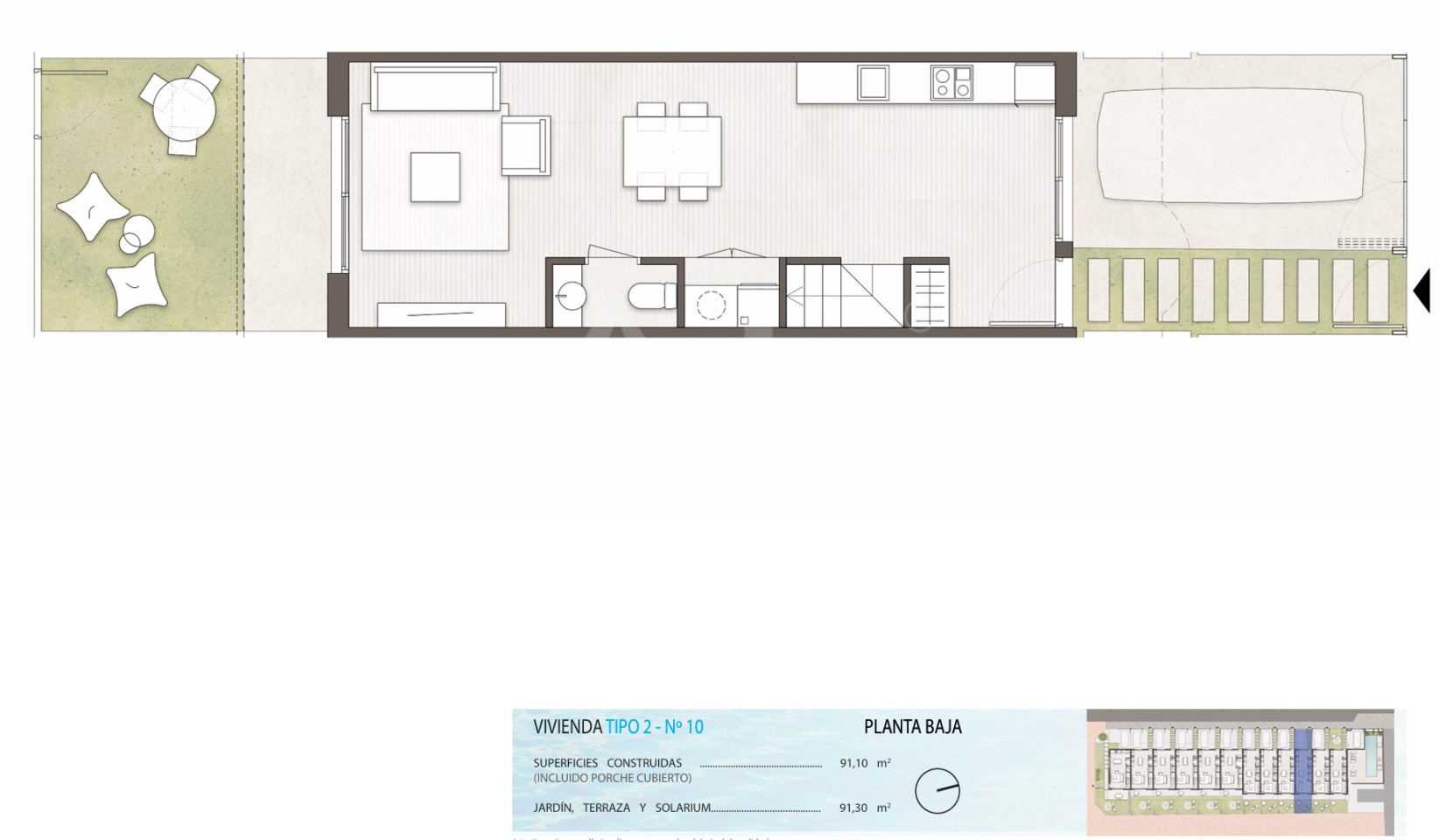 2 bedroom Townhouse in Pilar de la Horadada - ZLG132724 - Photo 1