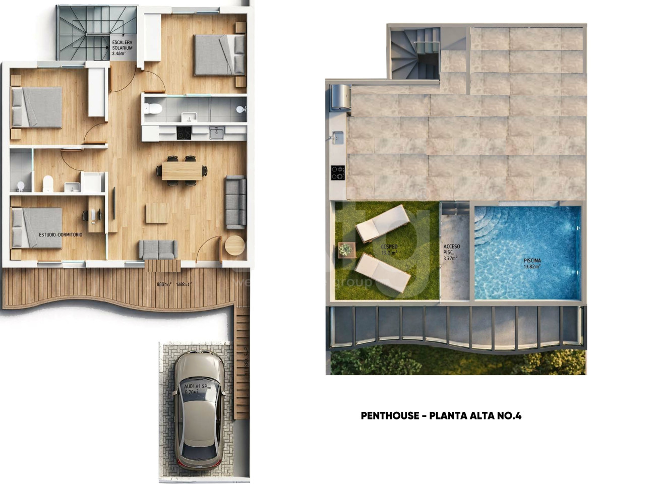 Bungalow w Pilar de la Horadada, 3 sypialnie - GU133375 - Zdjęcie 1