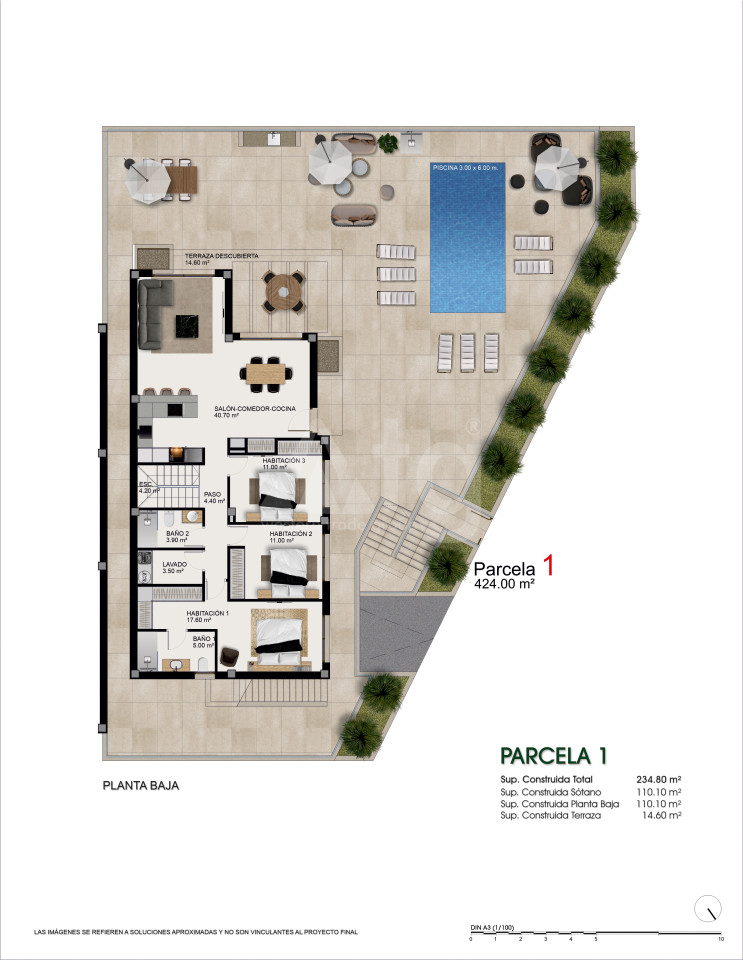 Vilă cu 3 dormitoare în Rojales - HQH133885 - Imagini 1