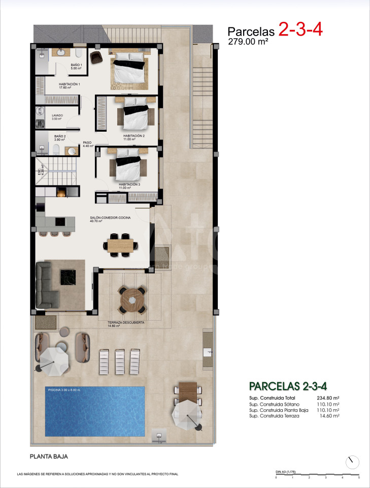 Villa de 3 habitaciones en Rojales - HQH133886 - Foto 1