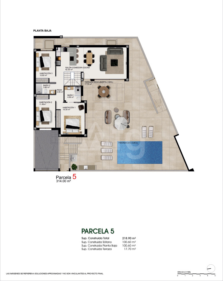 Villa   v Rojales, 3 ložnice - HQH133895 - Foto 1