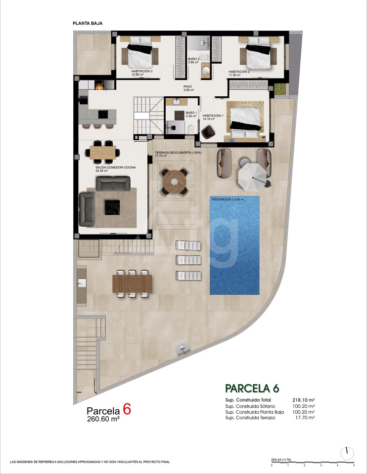 Villa   v Rojales, 3 ložnice - HQH133896 - Foto 1