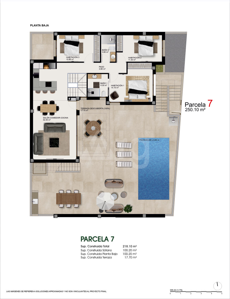 Villa   v Rojales, 3 ložnice - HQH133897 - Foto 1