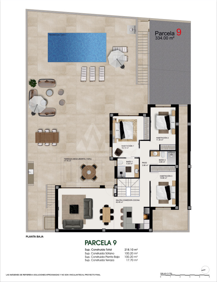 Villa   v Rojales, 3 ložnice - HQH133900 - Foto 1