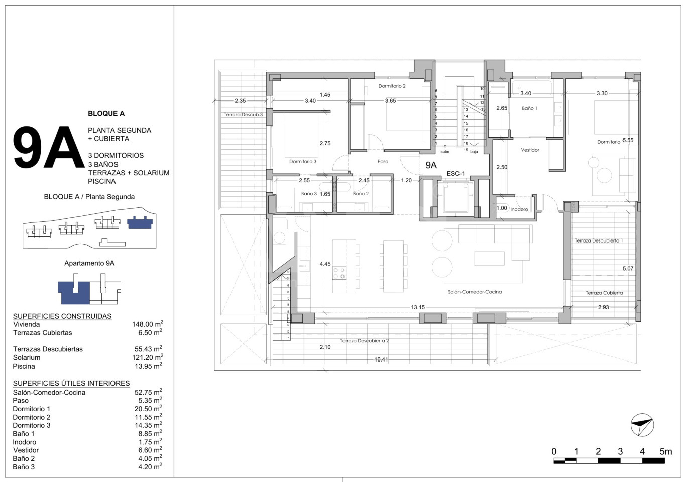 3 bedroom Penthouse in La Nucia - MR133987 - Photo 1