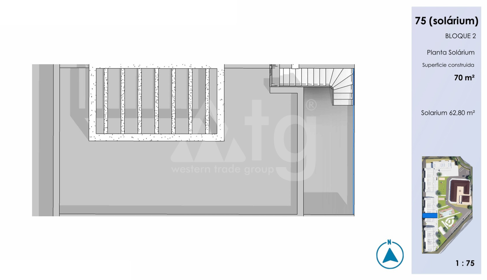 Penthouse   v Guardamar del Segura, 2 ložnice - CN135796 - Foto 2