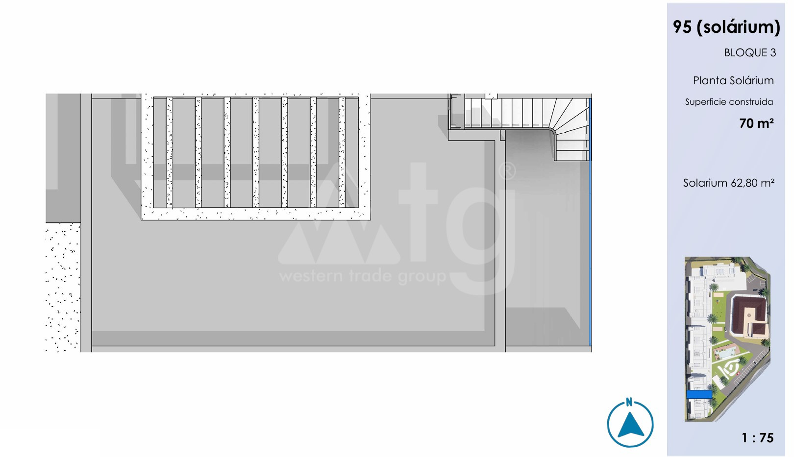 Penthouse   v Guardamar del Segura, 2 ložnice - CN135816 - Foto 2
