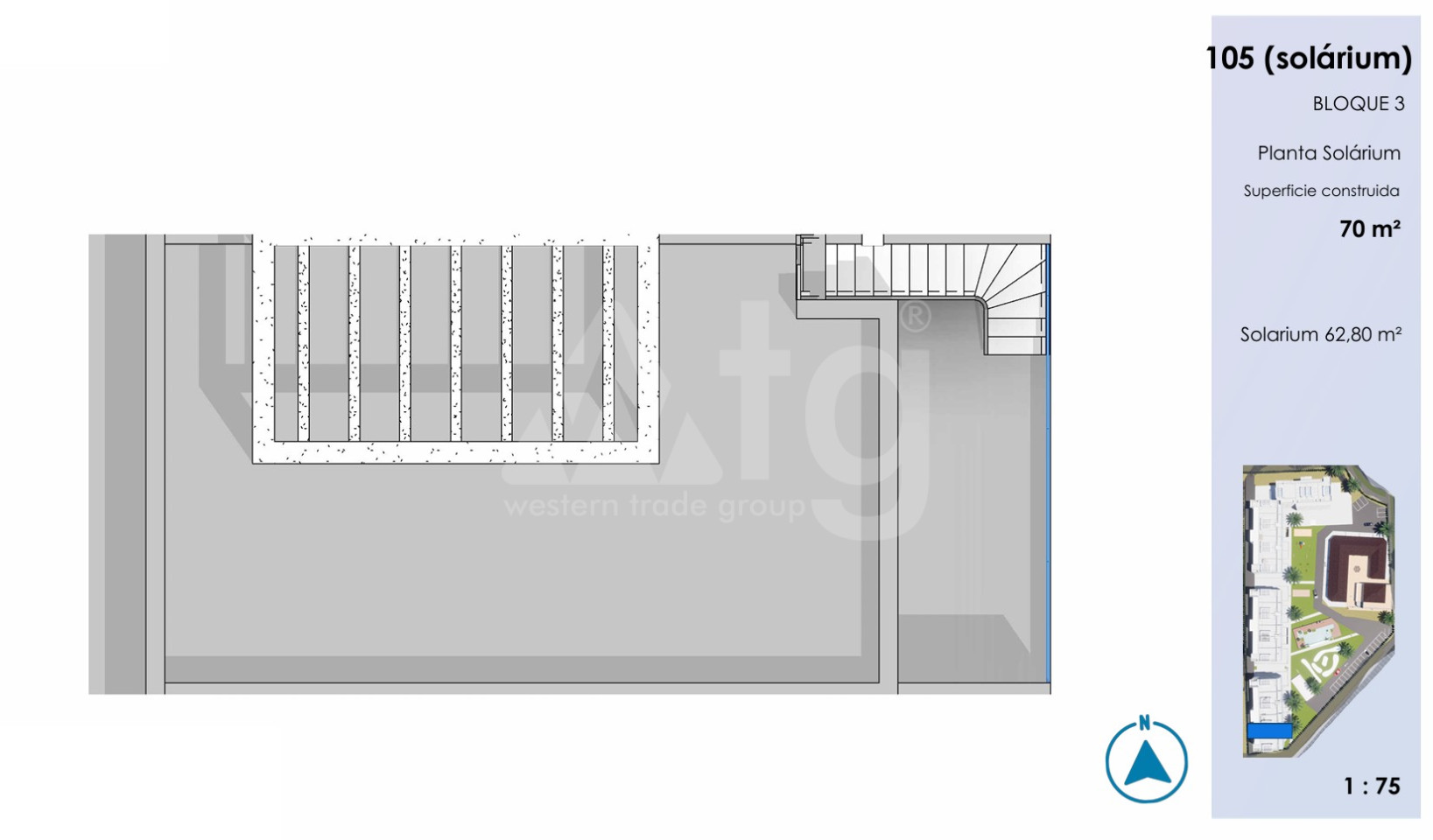 Penthouse   v Guardamar del Segura, 2 ložnice - CN135826 - Foto 2