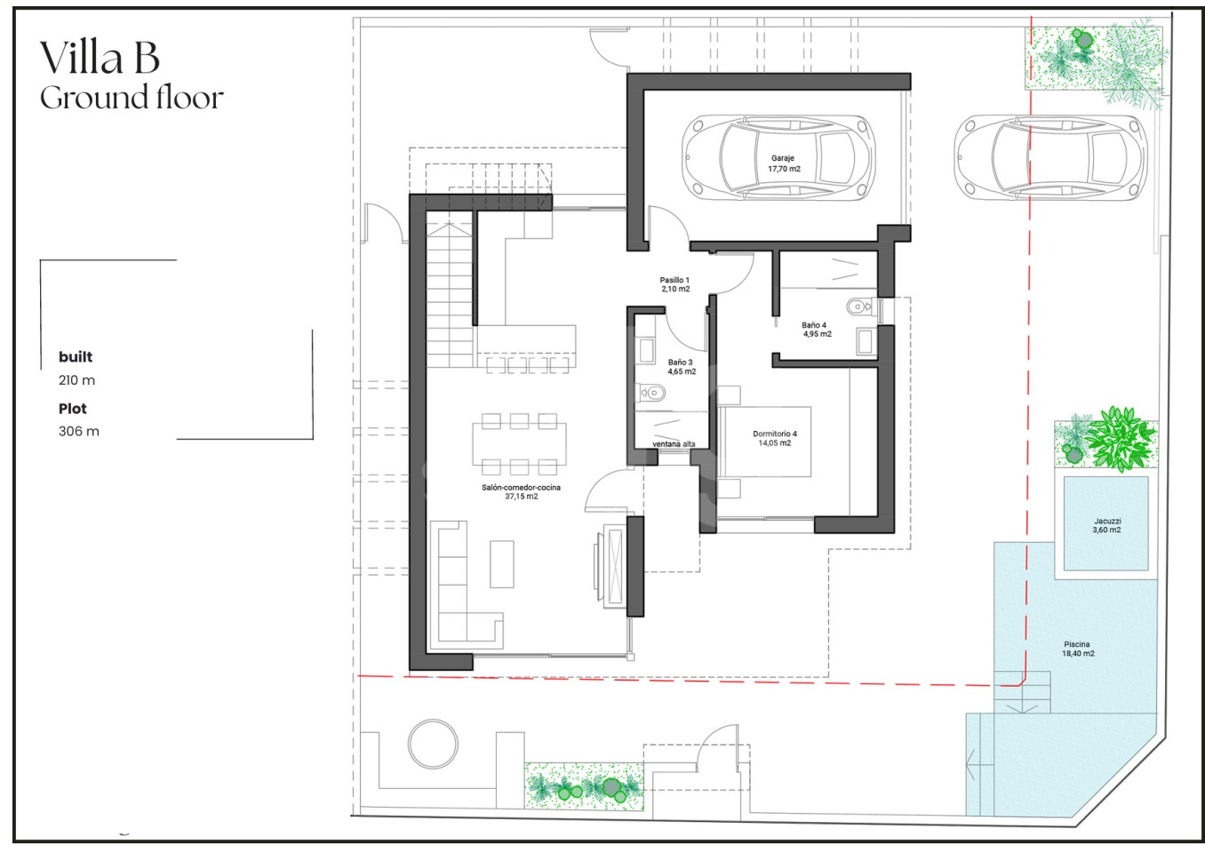 Villa de 4 habitaciones en San Pedro del Pinatar - RP136020 - Foto 1