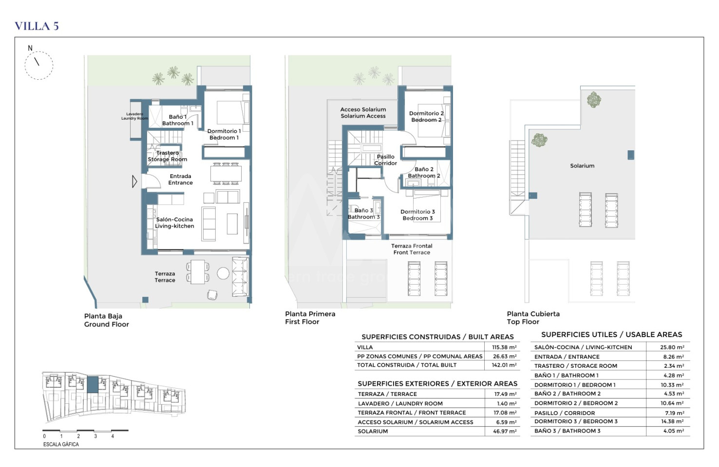 3 Schlafzimmer Villa in Corvera - CH136677 - Foto 1