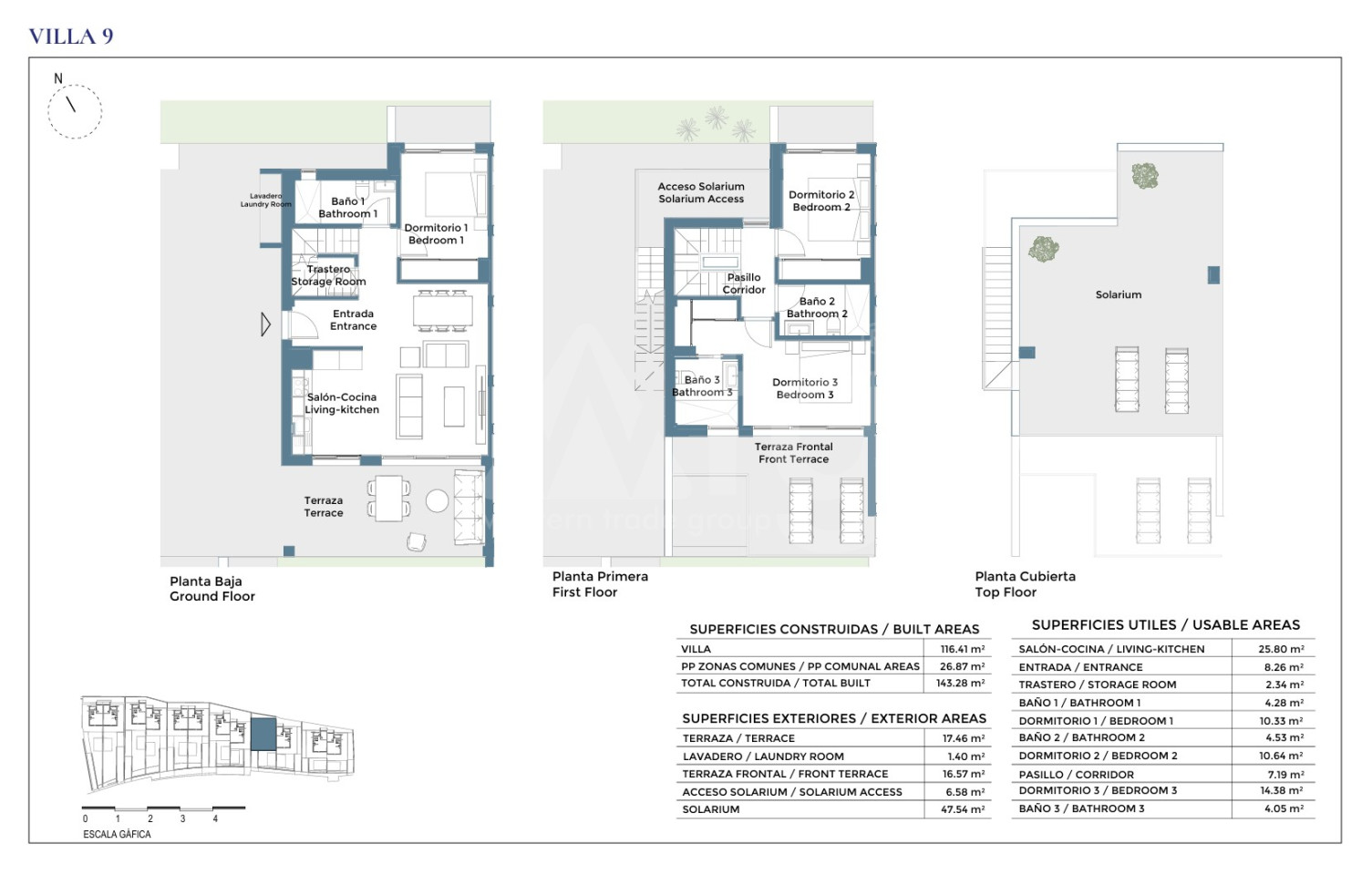 3 Schlafzimmer Villa in Corvera - CH136681 - Foto 1