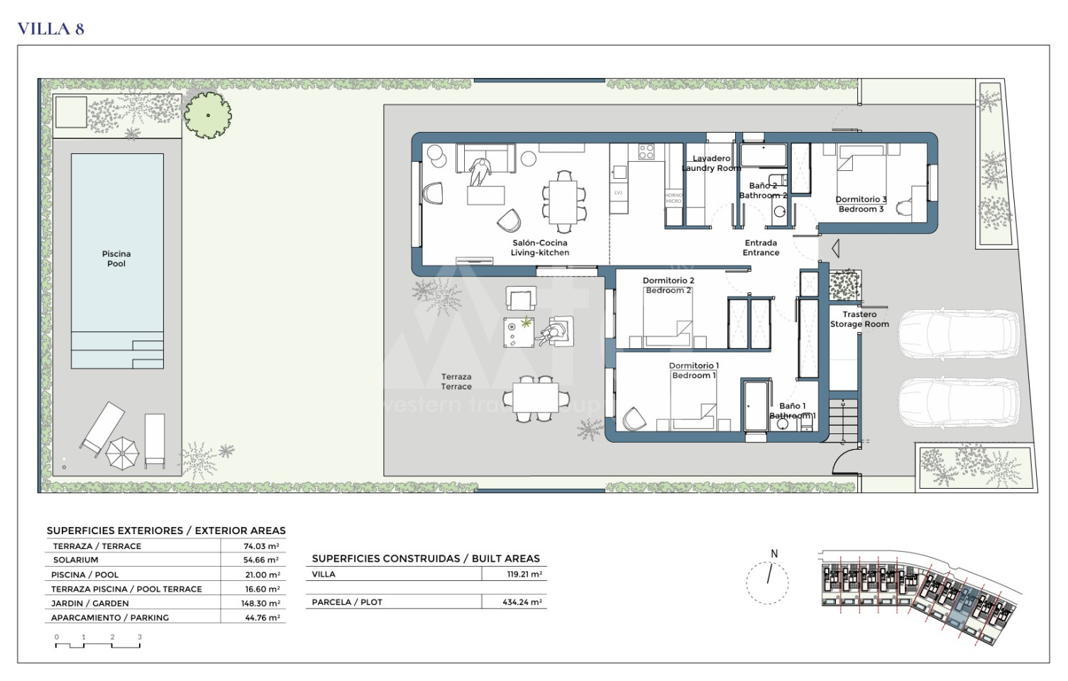 3 Schlafzimmer Villa in Corvera - CH136697 - Foto 1