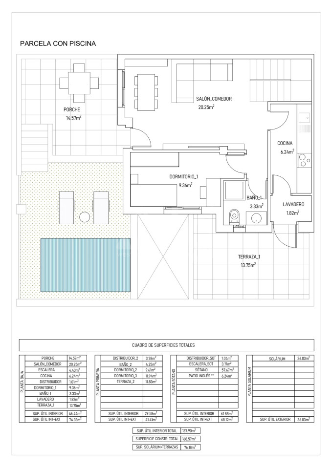3 Schlafzimmer Reihenhaus in Algorfa - CBC34378 - 2