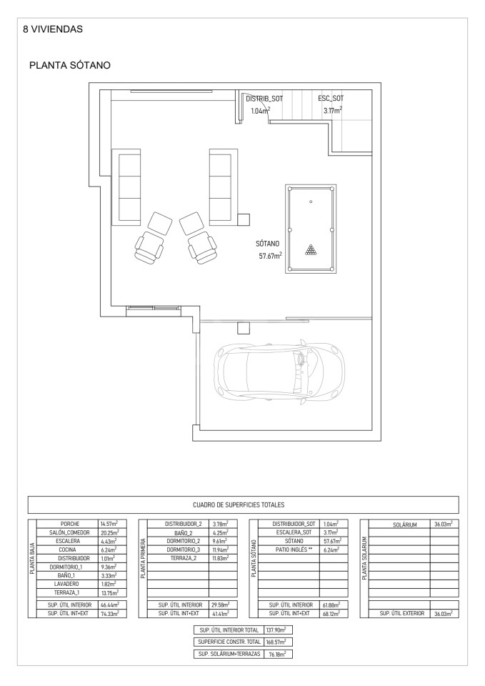3 Schlafzimmer Reihenhaus in Algorfa - CBC34378 - 5