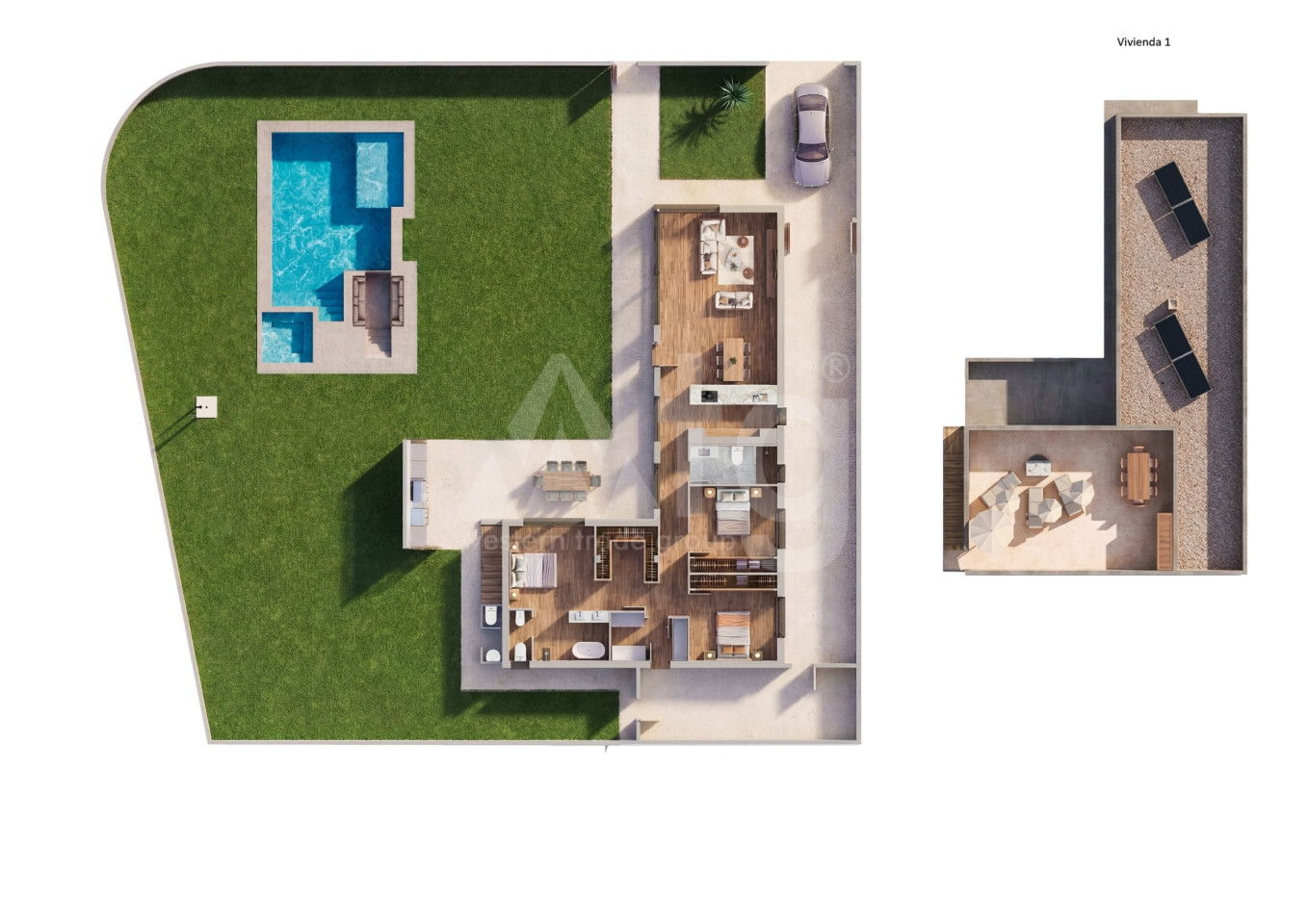 Villa de 3 chambres à Sucina - WD137394 - Photo 2
